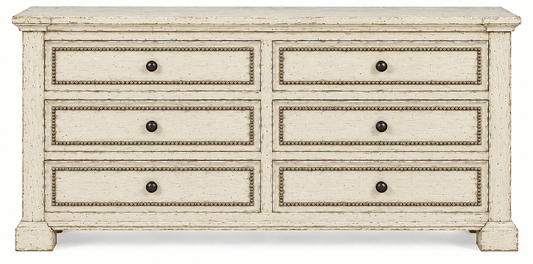 Castilla Forge™ Rustic Gothic Solid Wood Dresser – handcrafted solid wood furniture