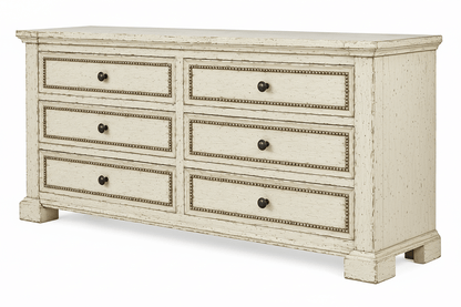 Castilla Forge™ Rustic Gothic Solid Wood Dresser – handcrafted solid wood furniture