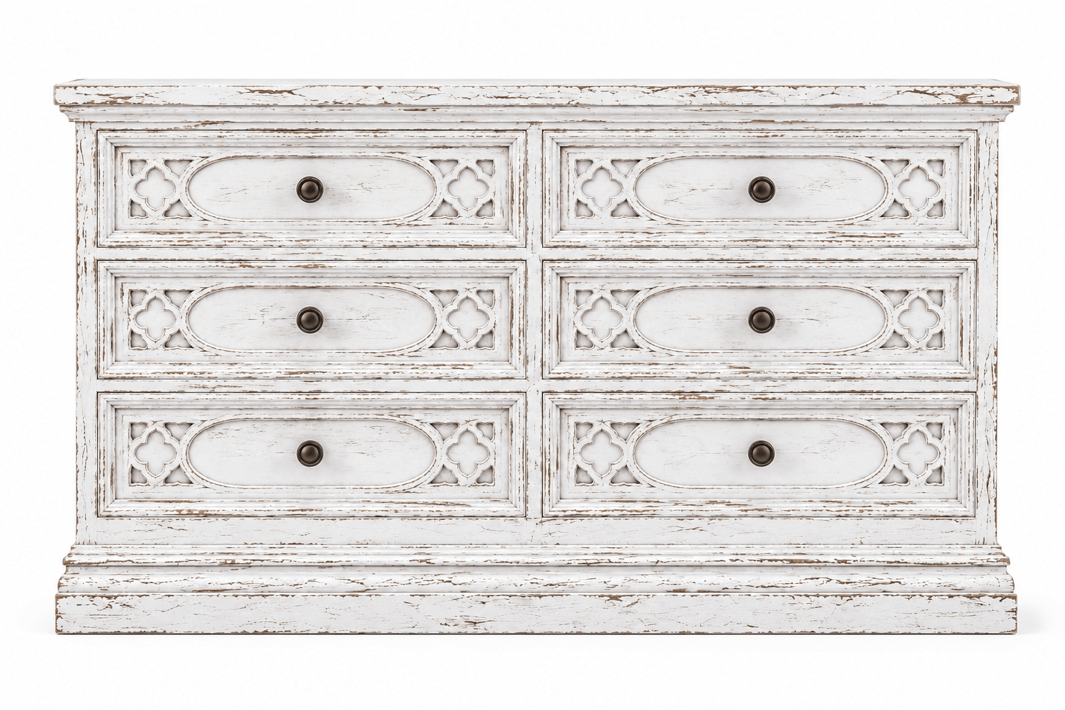 Cathedral Reverie™ Gothic Hand-Carved Solid Wood Dresser – handcrafted solid wood furniture