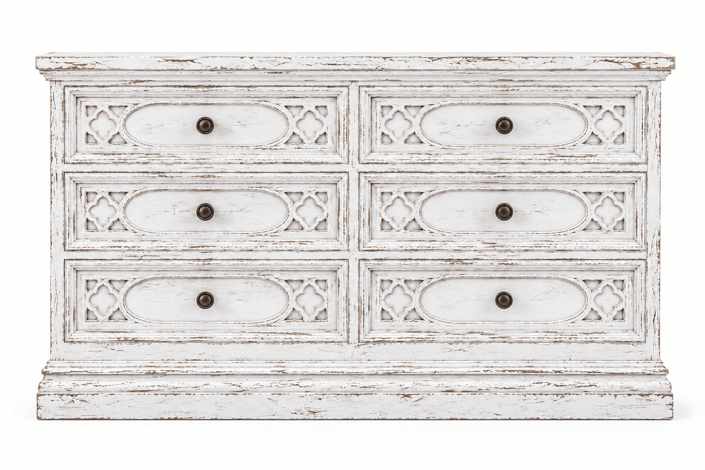 Cathedral Reverie™ Gothic Hand-Carved Solid Wood Dresser – handcrafted solid wood furniture