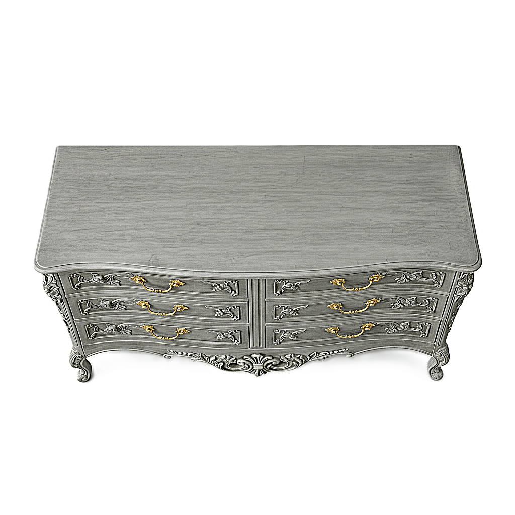 Château Botanique™ Hand - Carved Solid Wood Dresser – handcrafted solid wood furniture