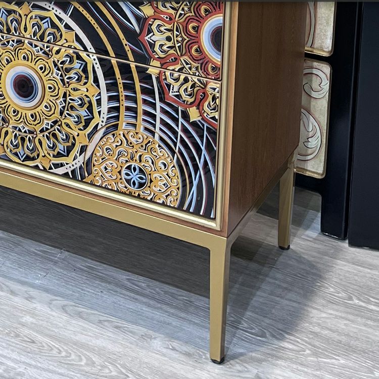 Contemporary Wood Storage Chest Dresser With Soft Closet Drawers – handcrafted solid wood furniture