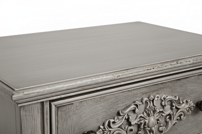 Cristallo™ Antique Hand - Carved Solid Wood Platform Bed & Bed Collection – handcrafted solid wood furniture