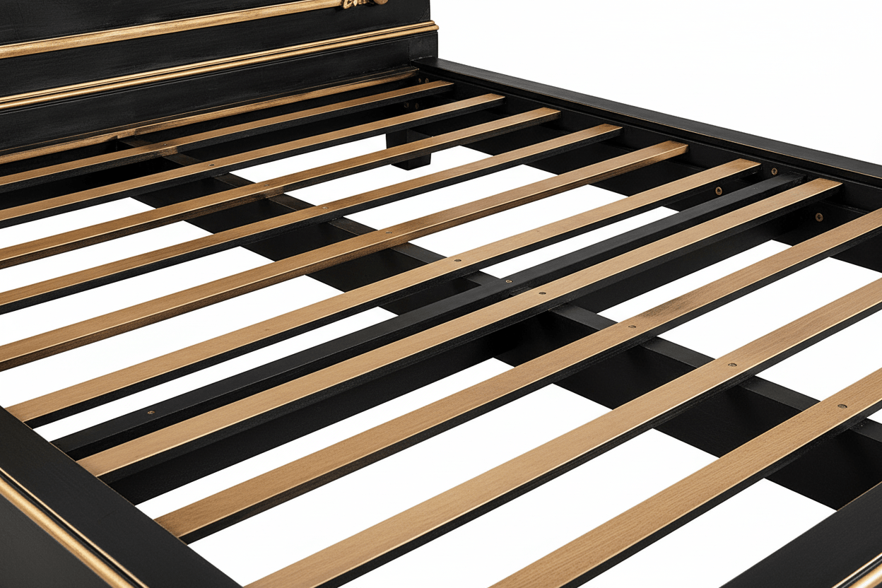 Cristallo™ Antique Hand - Carved Solid Wood Platform Bed & Bed Collection – handcrafted solid wood furniture