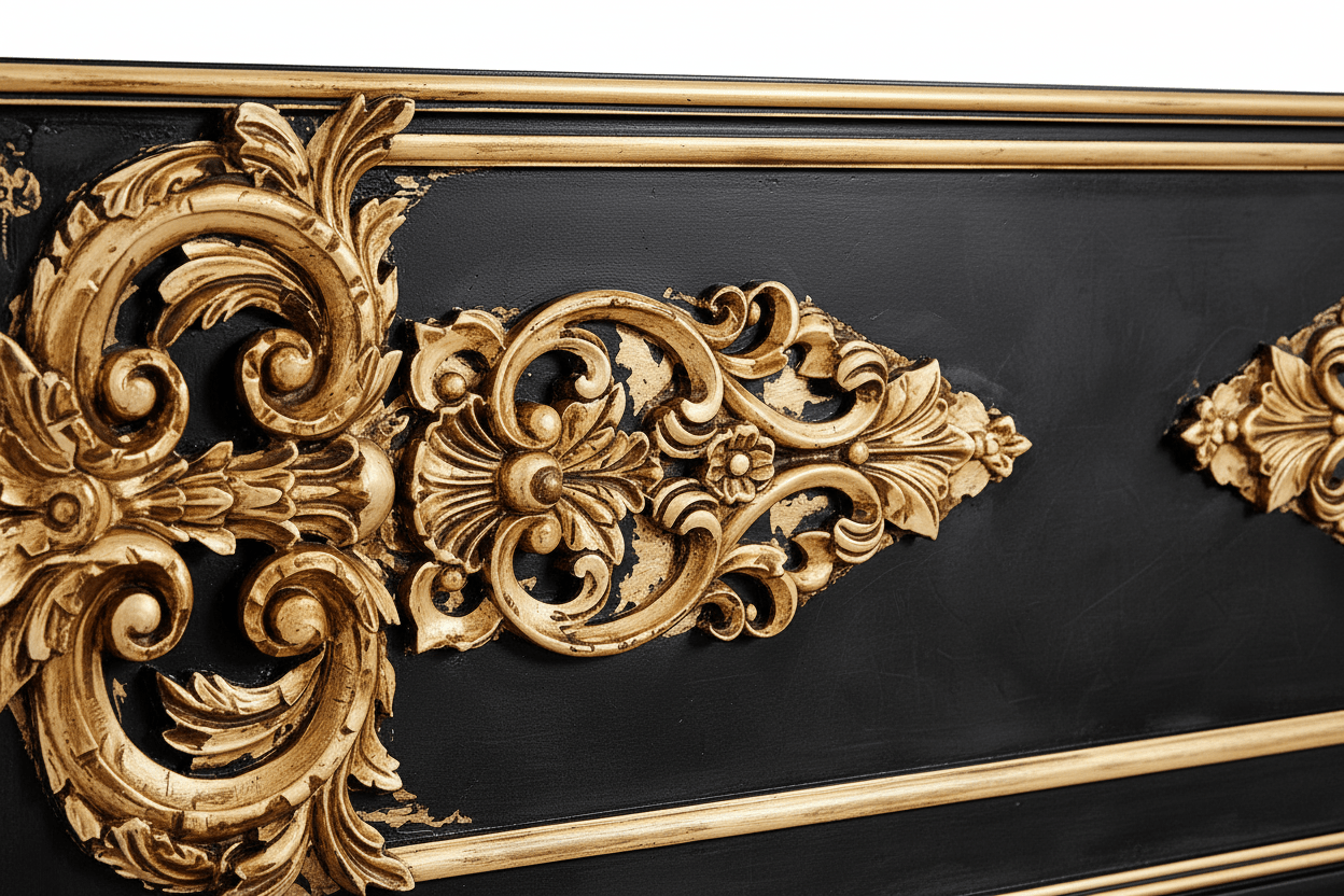 Cristallo™ Antique Hand - Carved Solid Wood Platform Bed & Bed Collection – handcrafted solid wood furniture