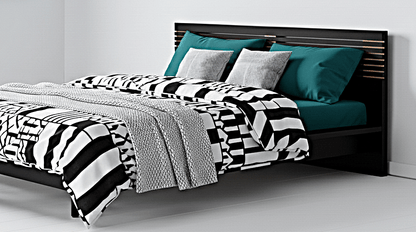 Dura Solid Wood Natural Bed by Hibashi Furniture – handcrafted solid wood furniture made in India