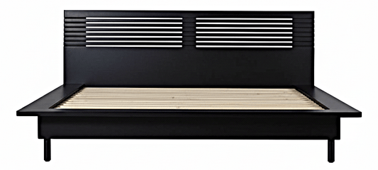 Dura Solid Wood Natural Bed – handcrafted solid wood furniture