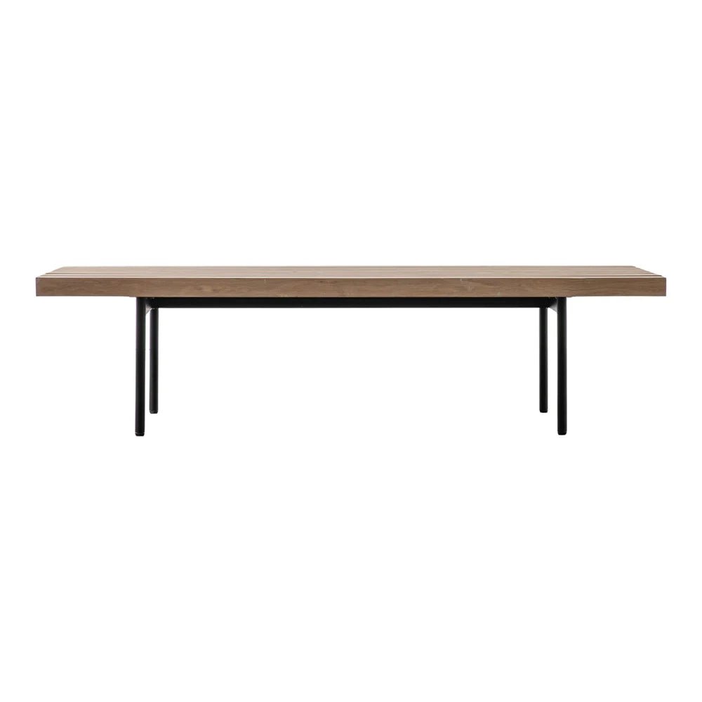 Dura Solid Wood Natural Coffee Table – handcrafted solid wood furniture