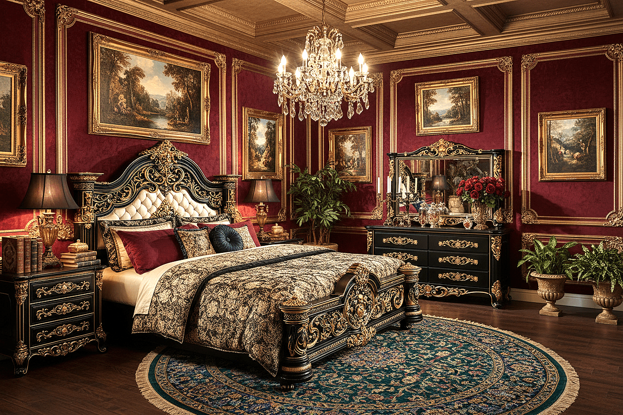 Eldoria Palace™ Hand - Carved Solid Teak Wood Dresser With Mirror Frame – handcrafted solid wood furniture