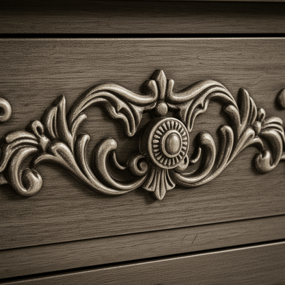 Eldoria Palace™ Hand - Carved Solid Teak Wood Nightstand – handcrafted solid wood furniture