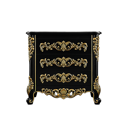 Eldoria Palace™ Hand - Carved Solid Teak Wood Platform Bed & Bedroom Collection – handcrafted solid wood furniture