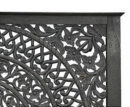 Alamid Hand carved Indian Bed