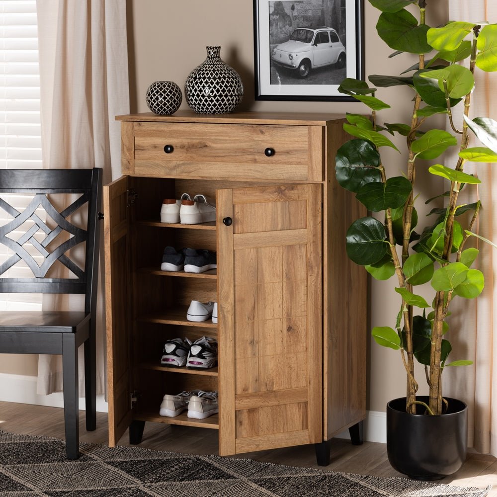 Glenda Solid Mango Wood 1 - Drawer Entryway Storage Cabinet – handcrafted solid wood furniture