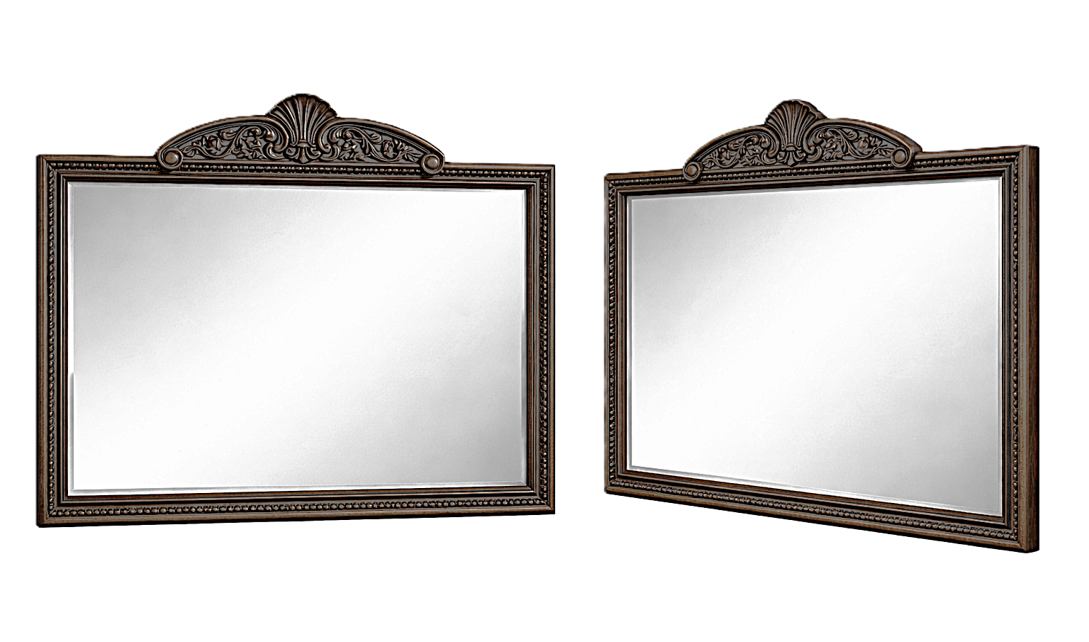 Grand Chateau™ Hand - Carved Solid Wood Platform Bed & Bedroom Collection – handcrafted solid wood furniture