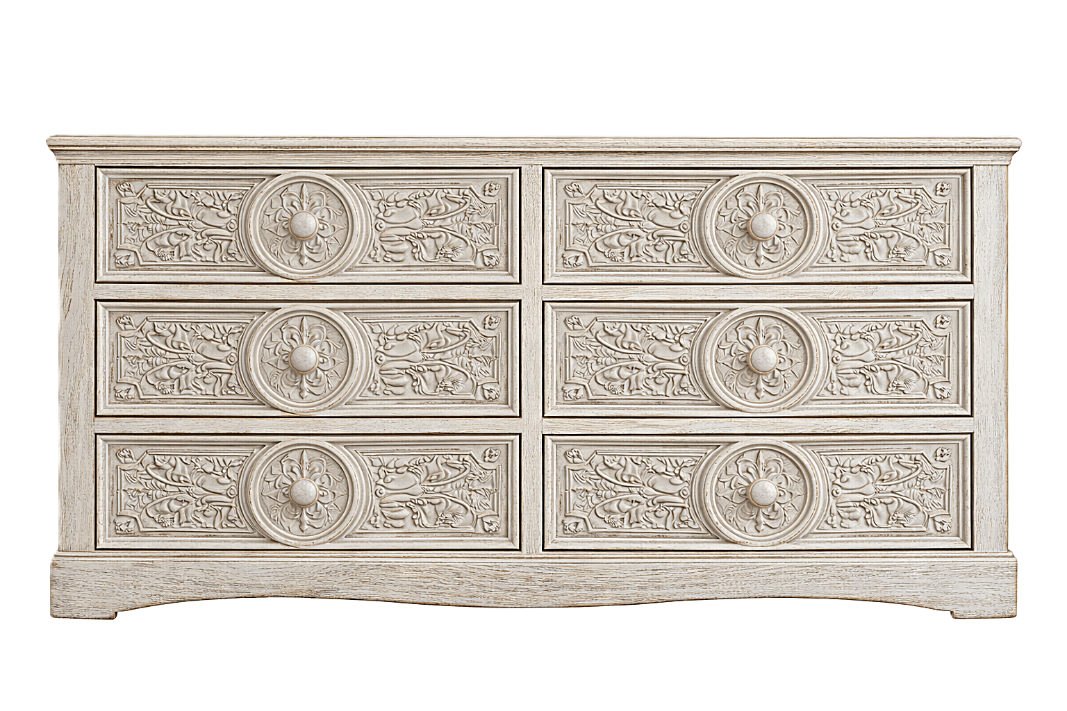 Grand Chateau™ Hand - Carved Solid Wood Platform Bed & Bedroom Collection – handcrafted solid wood furniture