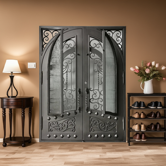 Shahen Wrought Iron Door