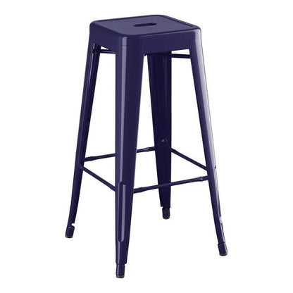 Haidar Stylish Modern Backless Outdoor Counter/Bar Stool – handcrafted solid wood furniture
