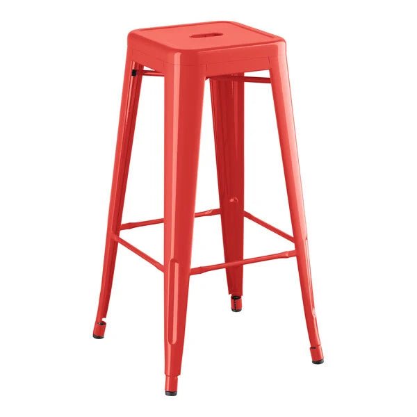 Haidar Stylish Modern Backless Outdoor Counter/Bar Stool – handcrafted solid wood furniture
