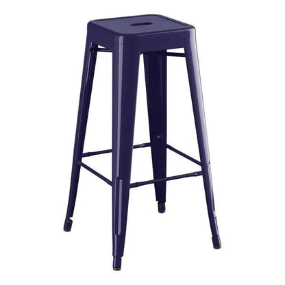 Haidar Stylish Modern Backless Outdoor Counter/Bar Stool – handcrafted solid wood furniture