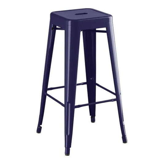 Haidar Stylish Modern Backless Outdoor Counter/Bar Stool – handcrafted solid wood furniture