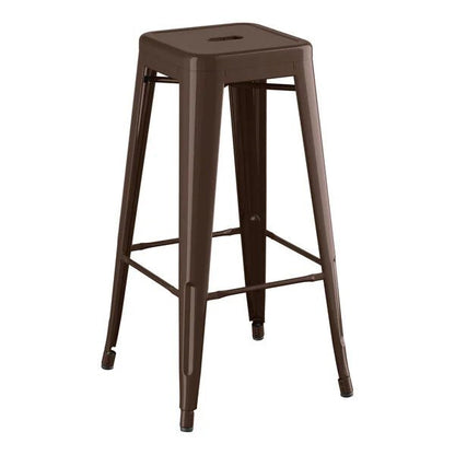 Haidar Stylish Modern Backless Outdoor Counter/Bar Stool – handcrafted solid wood furniture