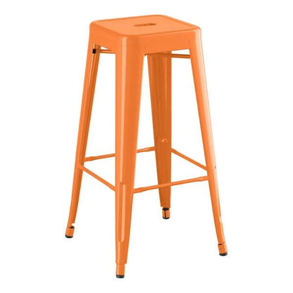 Haidar Stylish Modern Backless Outdoor Counter/Bar Stool – handcrafted solid wood furniture
