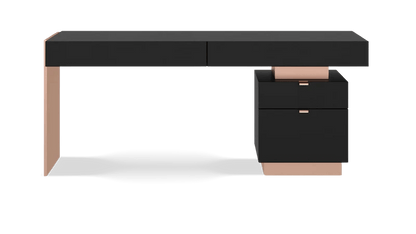 Hugo Modern Solid Wooden Home/Office Desk by Hibashi Furniture – handcrafted solid wood furniture made in India