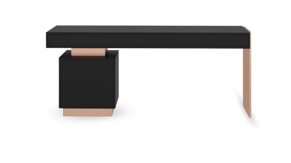 Hugo Modern Solid Wooden Home/Office Desk by Hibashi Furniture – handcrafted solid wood furniture made in India