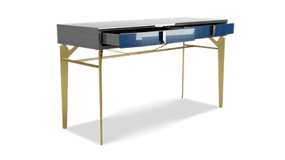 Hugo solid wood Office/Home Desk by Hibashi Furniture – handcrafted solid wood furniture made in India