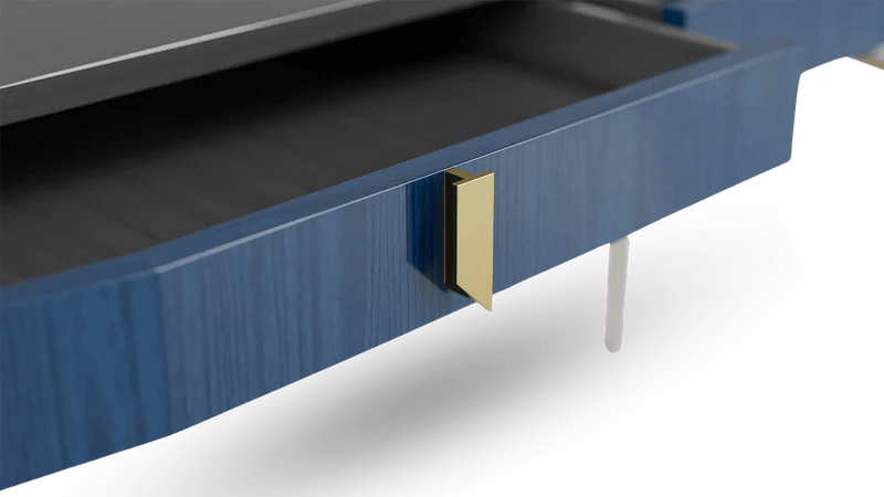 Hugo solid wood Office/Home Desk by Hibashi Furniture – handcrafted solid wood furniture made in India