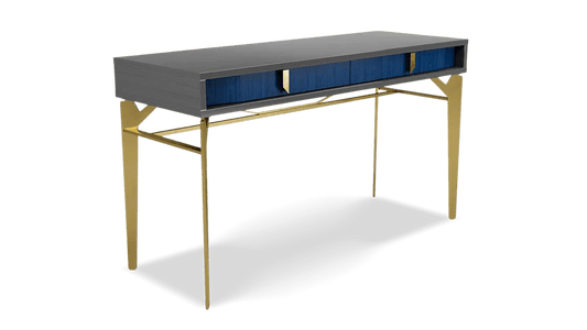 Hugo solid wood Office/Home Desk by Hibashi Furniture – handcrafted solid wood furniture made in India