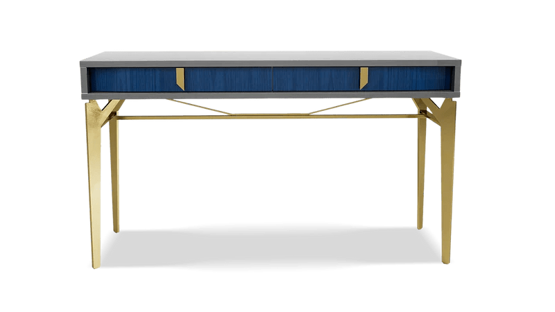 Hugo solid wood Office/Home Desk by Hibashi Furniture – handcrafted solid wood furniture made in India