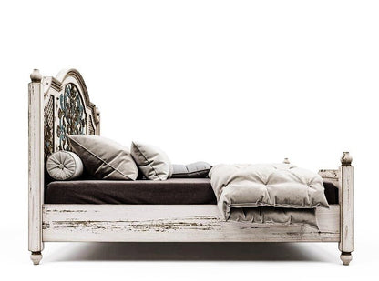 Huma Hand Carved Solid Wooden Bed / Bedroom Set – handcrafted solid wood furniture