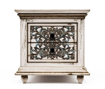 Huma Hand Carved Solid Wooden Bed / Bedroom Set – handcrafted solid wood furniture