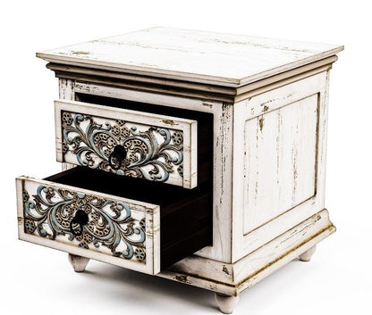 Huma Hand Carved Solid Wooden Bed / Bedroom Set – handcrafted solid wood furniture