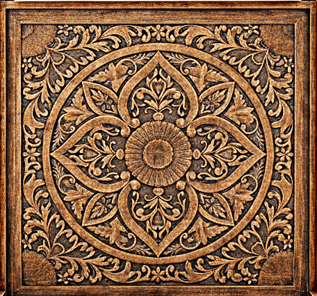 Ilano Weathered Hand - carved Solid Mango Wood Canopy Platform Bed by Hibashi Furniture – handcrafted solid wood furniture made in India