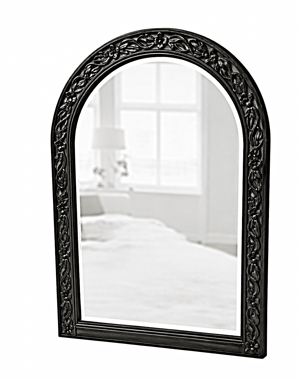 Indian Hand - Carved Wood Canopy Platform Platform Bed Frame – handcrafted solid wood furniture