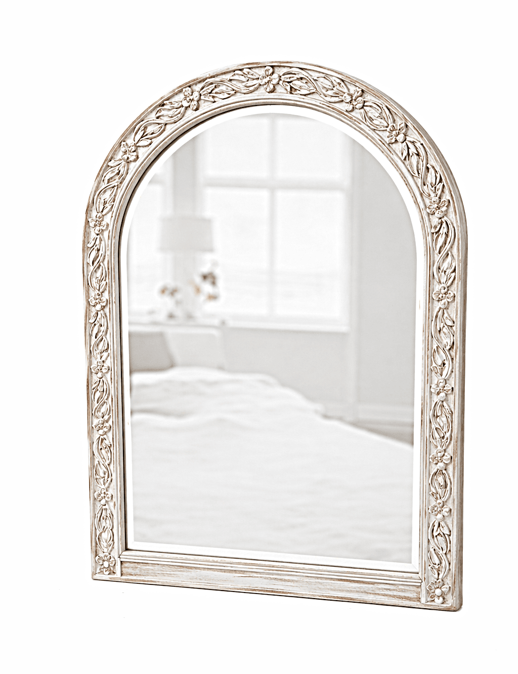 Indian Hand - Carved Wood Canopy Platform Platform Bed Frame – handcrafted solid wood furniture