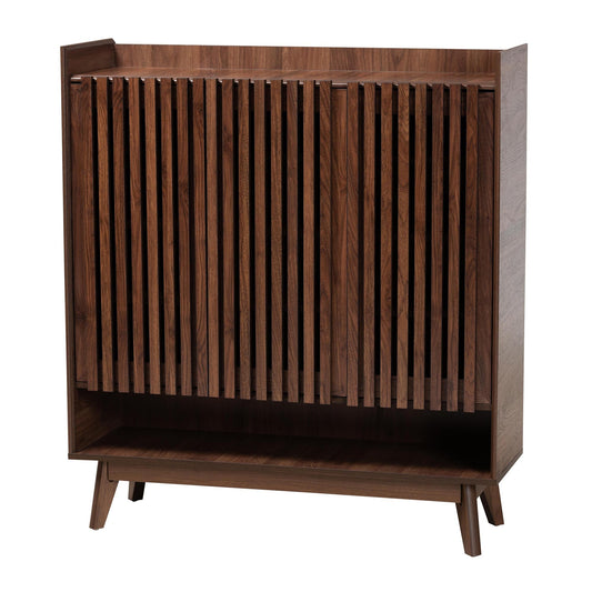 Lennon Mid - Century Modern Solid Wooden Entryway by Hibashi Furniture – handcrafted solid wood furniture made in India