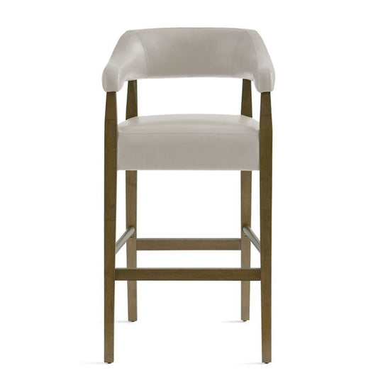 Lucidus Bar and Counter Stool by Hibashi Furniture – handcrafted solid wood furniture made in India