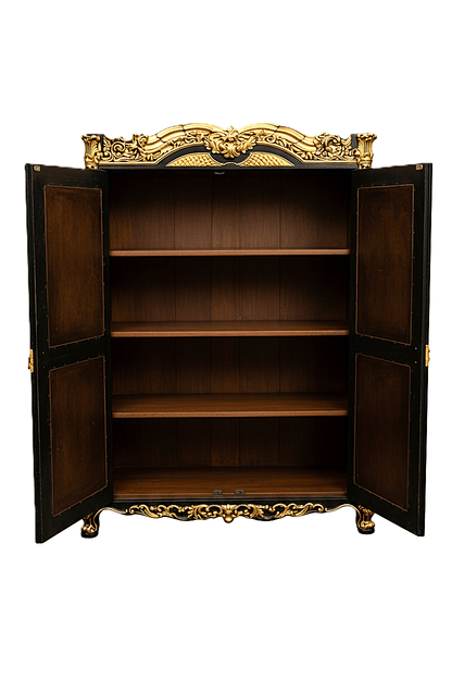 Majesty Mango Wood Armoire/Wardrobe – handcrafted solid wood furniture