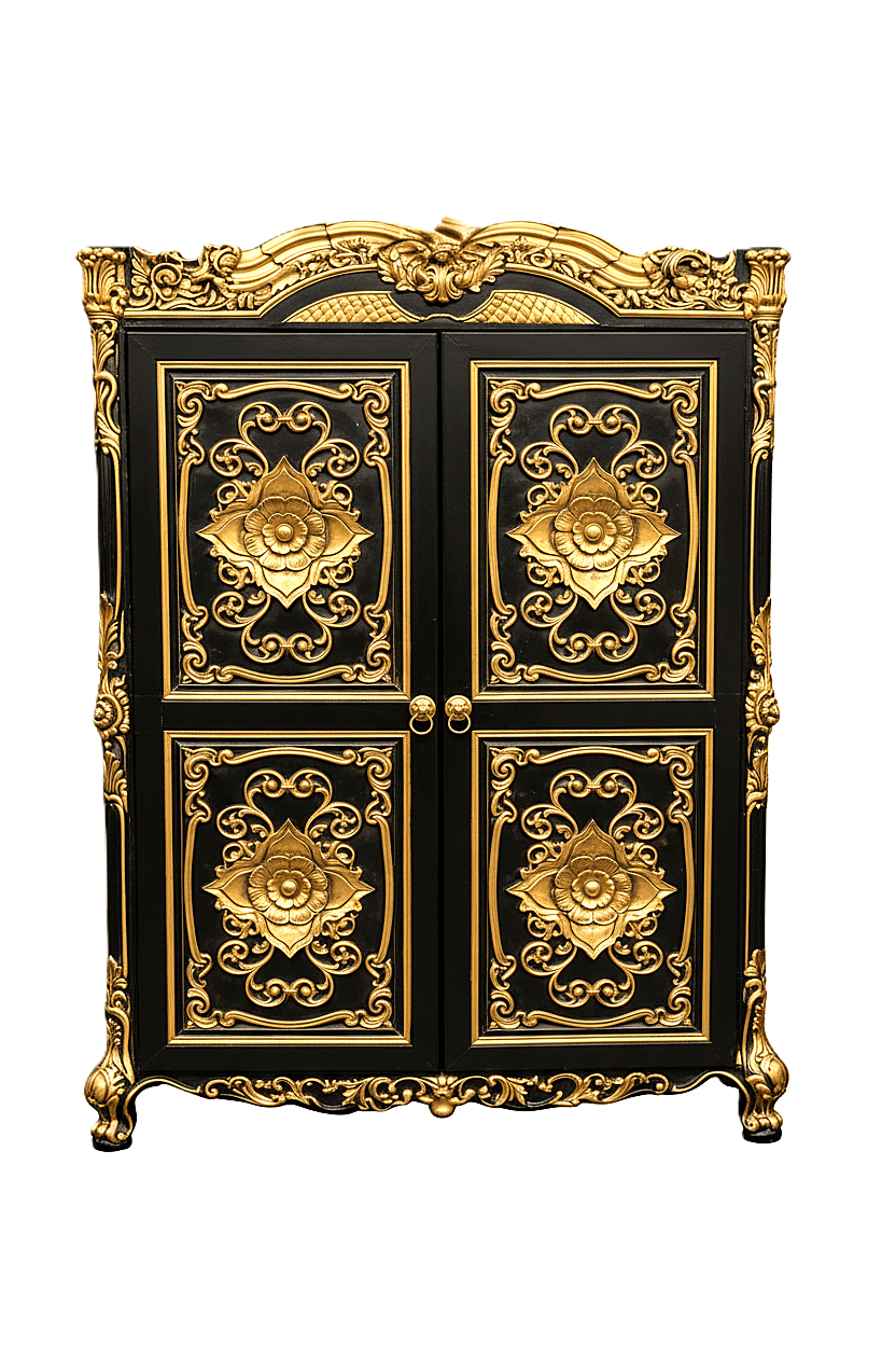 Majesty Mango Wood Armoire/Wardrobe – handcrafted solid wood furniture
