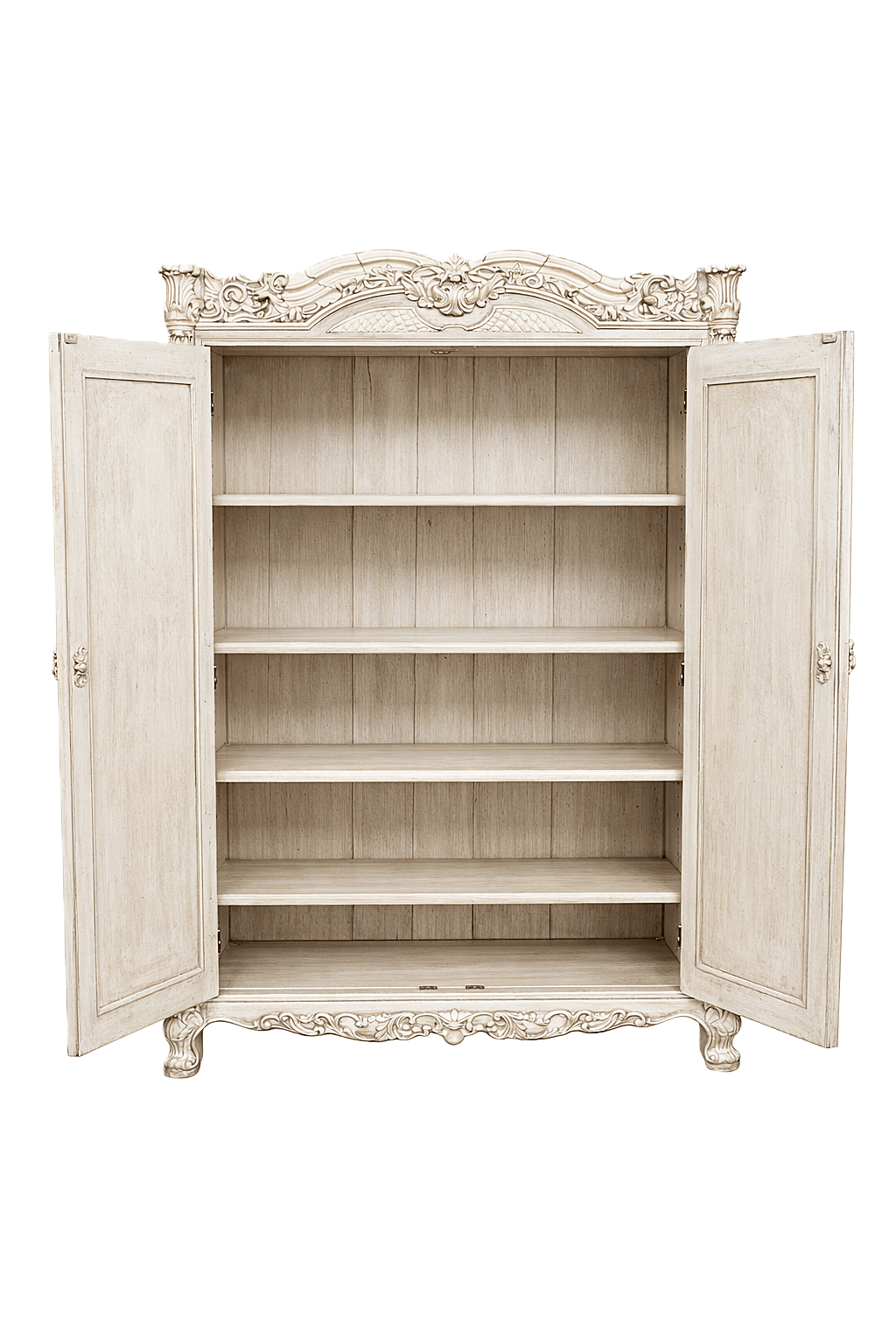 Majesty Mango Wood Armoire/Wardrobe – handcrafted solid wood furniture