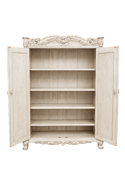 Majesty Mango Wood Armoire/Wardrobe – handcrafted solid wood furniture