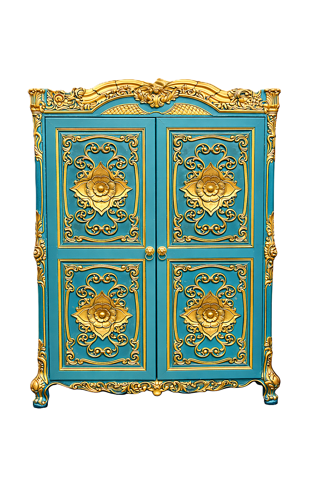 Majesty Mango Wood Armoire/Wardrobe – handcrafted solid wood furniture