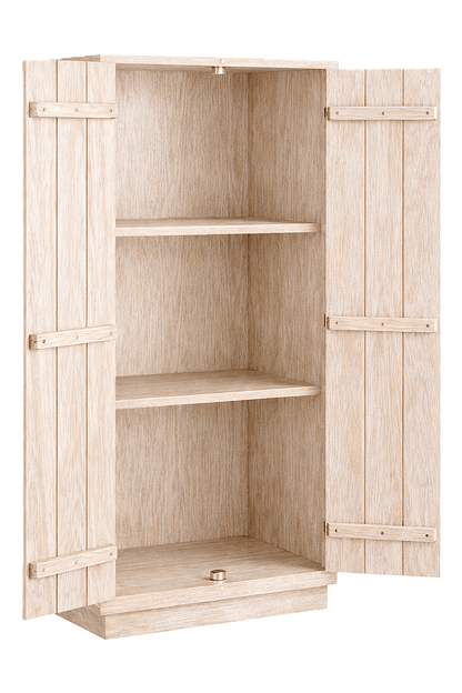 Manama Fish Nairi Hand - Carved Solid Wood Storage Cabinet – handcrafted solid wood furniture