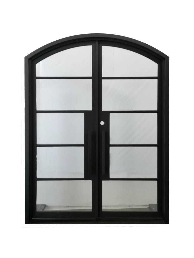 Maritime Wrought Iron Double Door by Hibashi Furniture – handcrafted solid wood furniture made in India