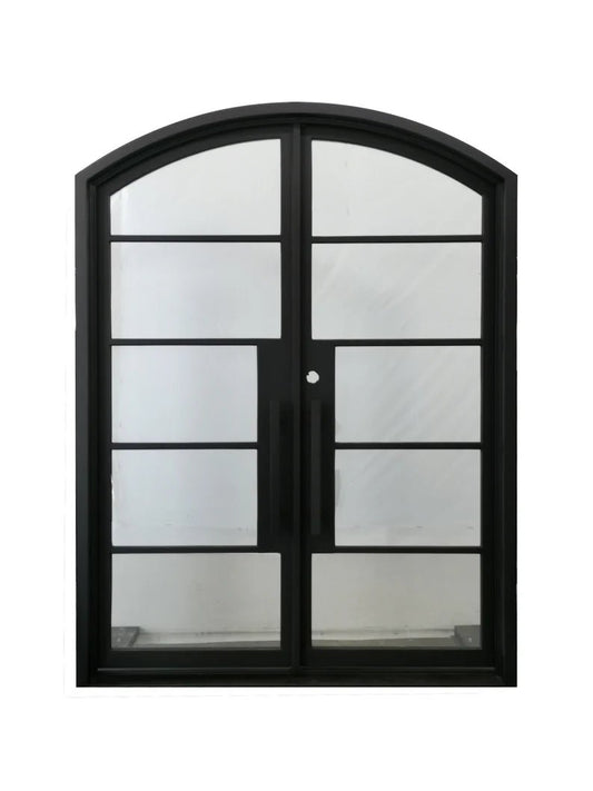 Maritime Wrought Iron Double Door by Hibashi Furniture – handcrafted solid wood furniture made in India