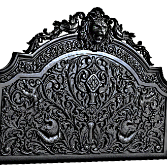 Nawab Solid Wooden Hand carved Mughal Platform Bed - HF Commercial Furniture