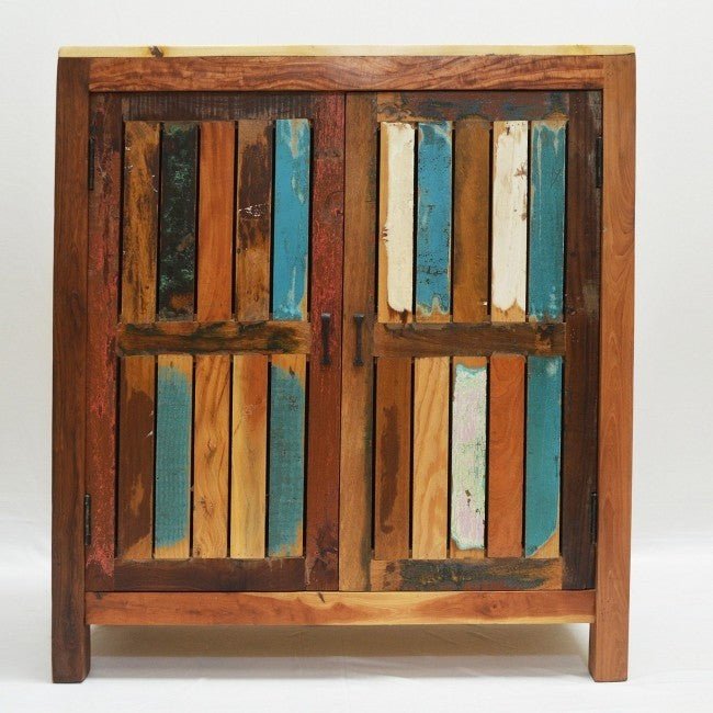 NIRVANA CUPBOARD PANTRY CABINET SMALL – handcrafted solid wood furniture